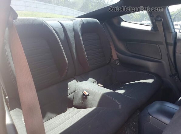 1FA6P8TH7H5357864 2017 FORD MUSTANG Gray Вид задніх сидінь
