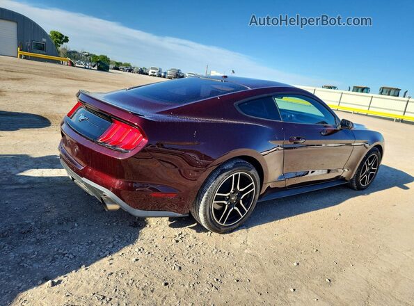 1FA6P8TH7J5105098 2018 FORD MUSTANG Maroon Rear right