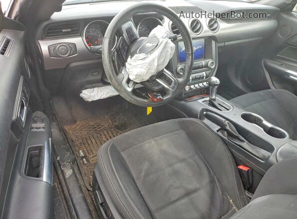 1FA6P8TH7K5129368 2019 FORD MUSTANG Black Առջևի վահանակի տեսք