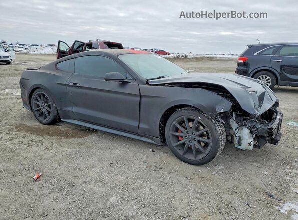 1FA6P8TH7K5129368 2019 FORD MUSTANG Black Առջևի աջ