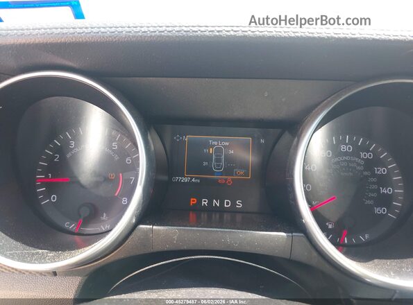 1FA6P8TH7K5130164 2019 FORD MUSTANG Black Вид задніх сидінь
