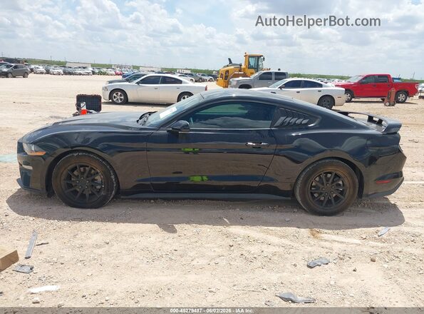 1FA6P8TH7K5130164 2019 FORD MUSTANG Black Панорамний вид салону 360°