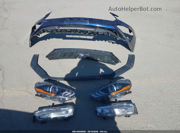 1FA6P8TH7K5143674 2019 FORD MUSTANG Dark Blue 