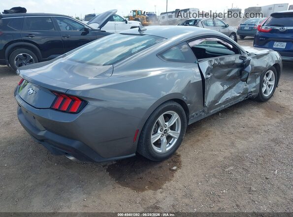 1FA6P8TH7R5113259 2024 FORD MUSTANG Silver Задня права чверть
