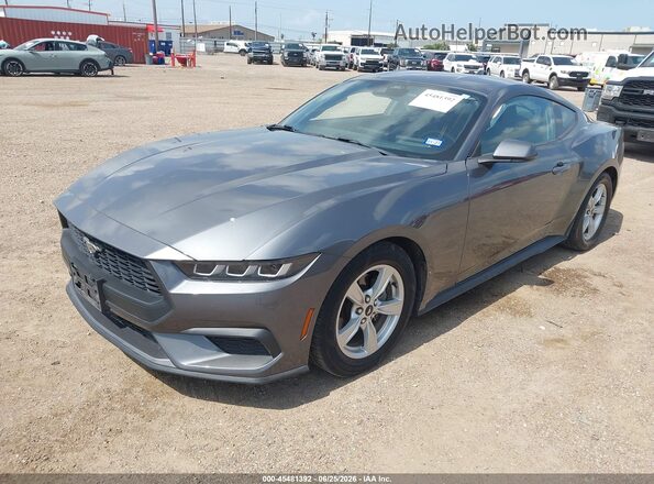 1FA6P8TH7R5113259 2024 FORD MUSTANG Silver Передня ліва чверть