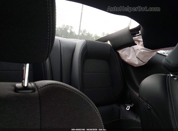 1FA6P8TH7R5116145 2024 FORD MUSTANG Black VIN sticker view