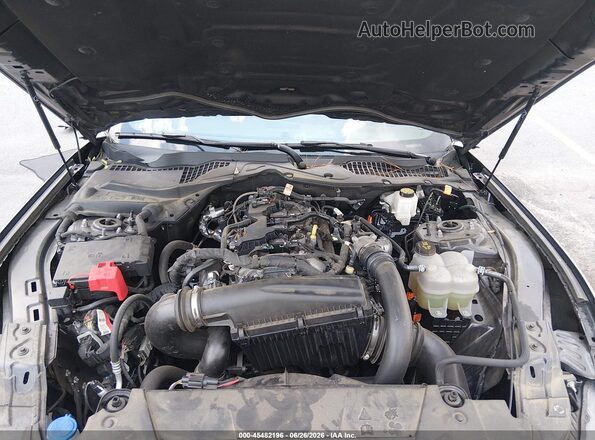 1FA6P8TH7R5116145 2024 FORD MUSTANG Black Rear view