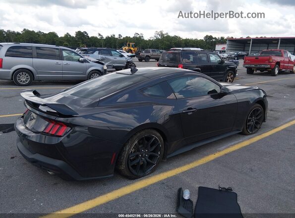 1FA6P8TH7R5116145 2024 FORD MUSTANG Black Rear right