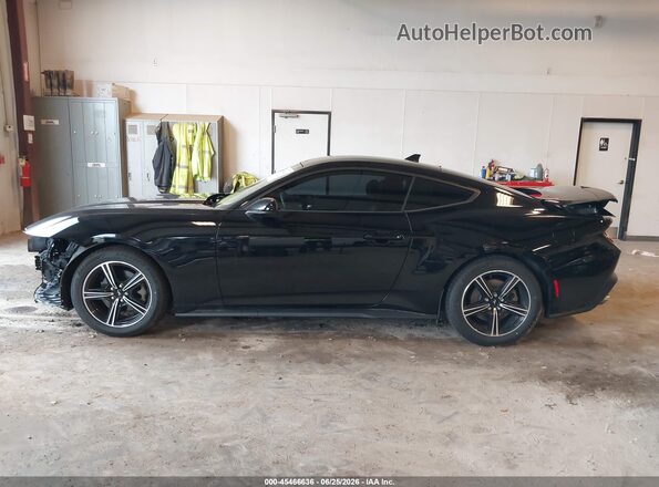 1FA6P8TH7R5124360 2024 FORD MUSTANG Black Սալոնի 360 աստիճան տեսք