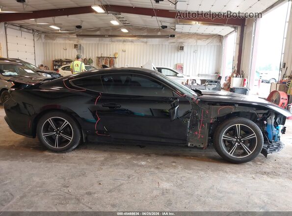 1FA6P8TH7R5124360 2024 FORD MUSTANG Black Սալոնի հետևի տեսք