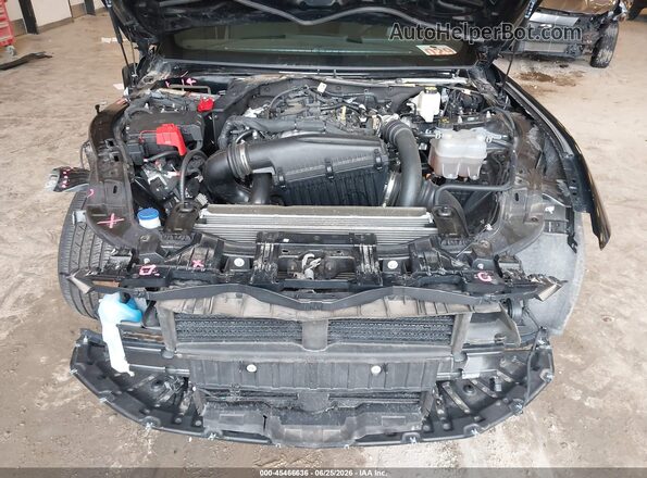 1FA6P8TH7R5124360 2024 FORD MUSTANG Black Հետևի տեսք