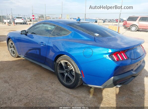1FA6P8TH7R5137710 2024 FORD MUSTANG Blue Rear left