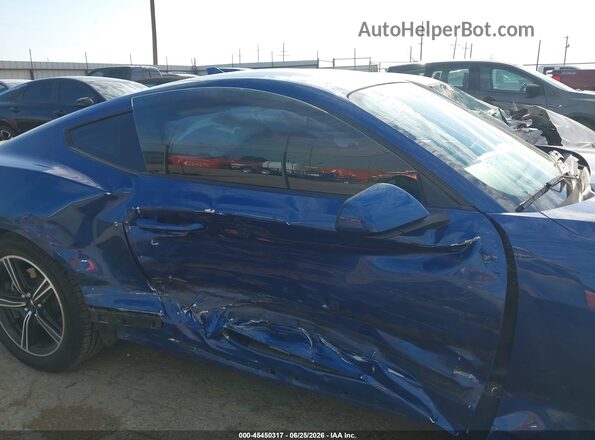 1FA6P8TH7R5137710 2024 FORD MUSTANG Blue Front view