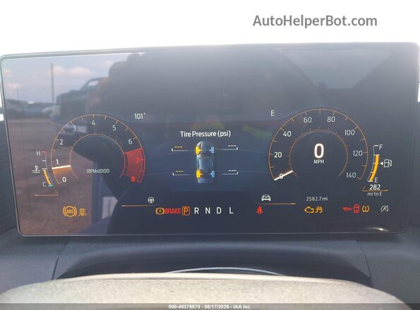1FA6P8TH7S5127958 2025 FORD MUSTANG Gray Вид задніх сидінь