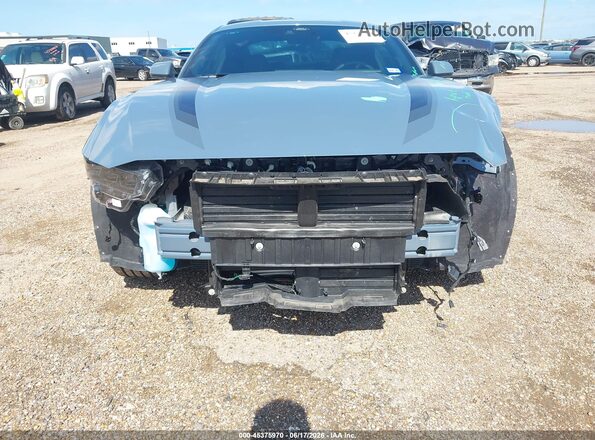 1FA6P8TH7S5127958 2025 FORD MUSTANG Gray Вид спереду
