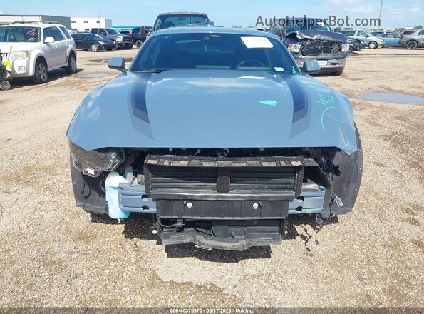 1FA6P8TH7S5127958 2025 FORD MUSTANG Gray Вид задньої частини салону