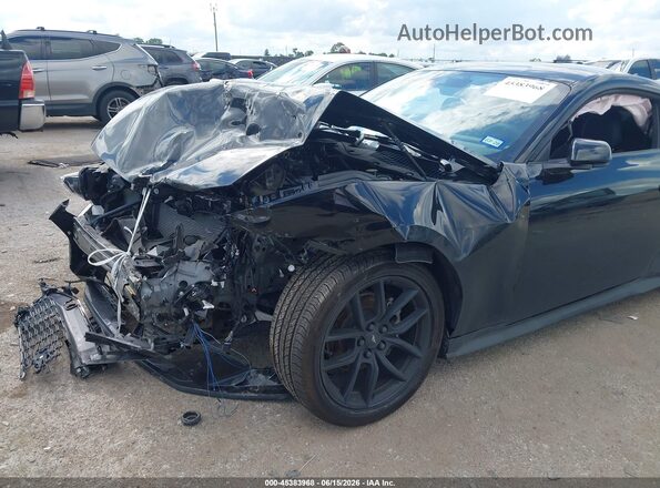 1FA6P8TH7T5102799 2026 FORD MUSTANG Black Widok z przodu