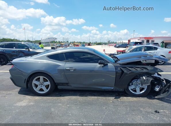 1FA6P8TH7T5104603 2026 FORD MUSTANG Gray 360 interior view