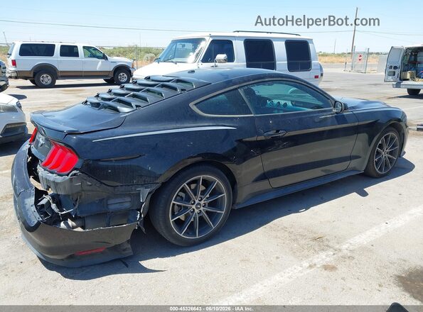 1FA6P8TH8J5159543 2018 FORD MUSTANG Black Vista interior trasera