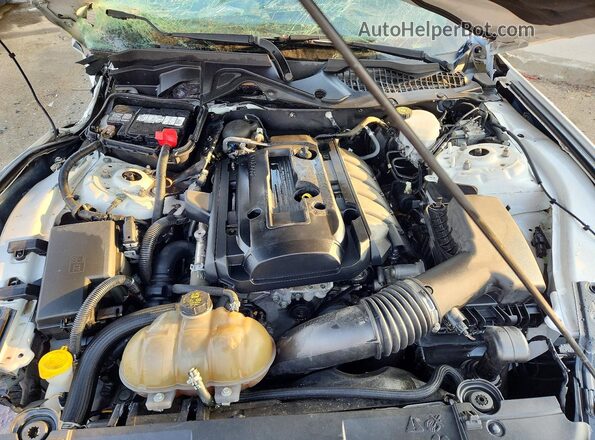 1FA6P8TH8K5194293 2019 FORD MUSTANG White Вид задньої частини салону