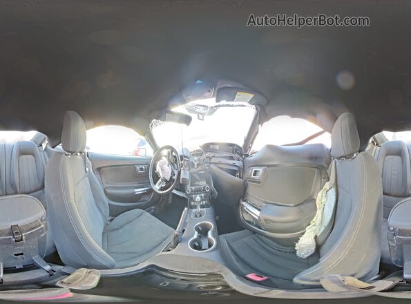 1FA6P8TH8K5194293 2019 FORD MUSTANG White Панорамний вид салону 360°