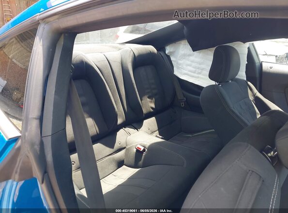 1FA6P8TH8K5204157 2019 FORD MUSTANG Blue VIN կոդի պիտակի տեսք
