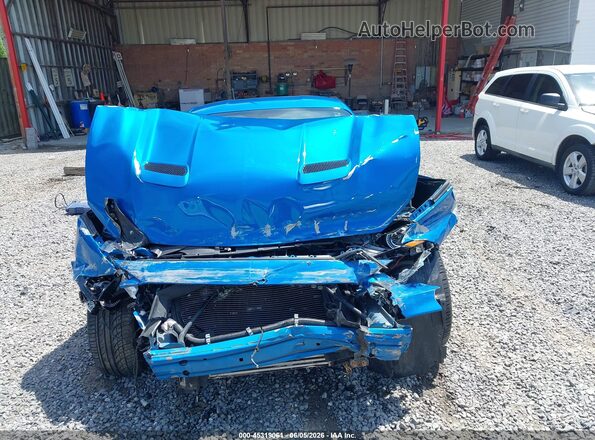 1FA6P8TH8K5204157 2019 FORD MUSTANG Blue Սարքավորումների վահանակի տեսք