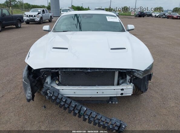 1FA6P8TH8N5102233 2022 FORD MUSTANG White Սարքավորումների վահանակի տեսք
