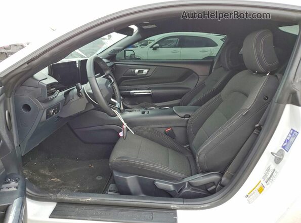1FA6P8TH8R5138395 2024 FORD MUSTANG White Սալոնի դիմացի տեսք