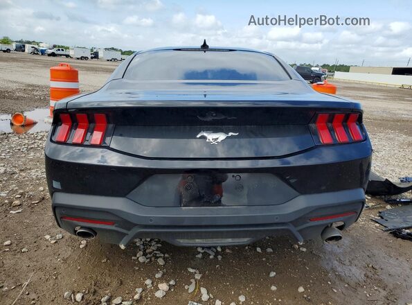 1FA6P8TH8S5121618 2025 FORD MUSTANG Black Vista trasera