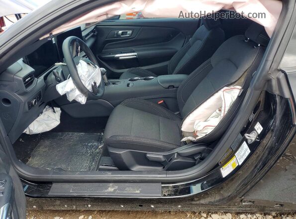 1FA6P8TH8S5121618 2025 FORD MUSTANG Black Vista interior delantera