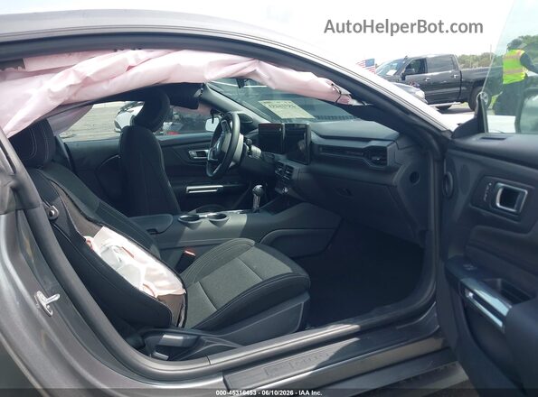 1FA6P8TH8T5103511 2026 FORD MUSTANG Gray Vista interior delantera