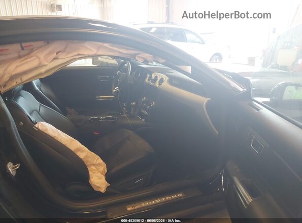 1FA6P8TH9H5209344 2017 FORD MUSTANG Black Vista interior delantera