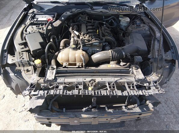 1FA6P8TH9H5259242 2017 FORD MUSTANG Gray Widok z tyłu