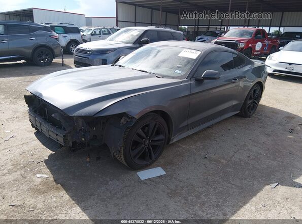 1FA6P8TH9H5259242 2017 FORD MUSTANG Gray Przód lewy