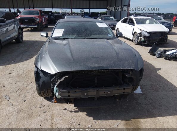 1FA6P8TH9H5259242 2017 FORD MUSTANG Gray Widok wnętrza z tyłu