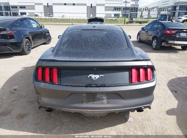 1FA6P8TH9H5259242 2017 FORD MUSTANG Gray 