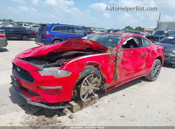 1FA6P8TH9J5103210 2018 FORD MUSTANG Red წინა ხედი