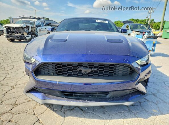 1FA6P8TH9J5165397 2018 FORD MUSTANG Blue 