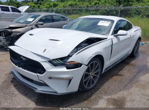 1FA6P8TH9J5174536 2018 FORD MUSTANG White Front left