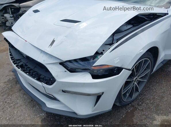 1FA6P8TH9J5174536 2018 FORD MUSTANG White Front view