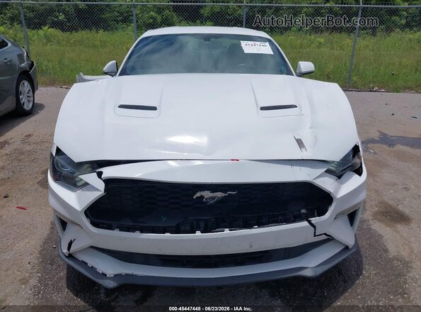 1FA6P8TH9J5174536 2018 FORD MUSTANG White Rear interior view