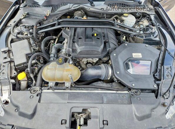 1FA6P8TH9J5183253 2018 FORD MUSTANG Black Vista interior trasera