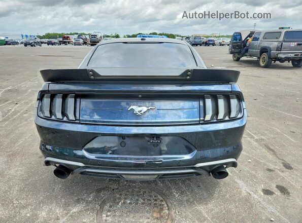 1FA6P8TH9J5183253 2018 FORD MUSTANG Black Vista trasera