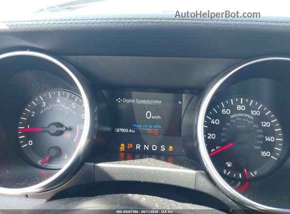 1FA6P8TH9L5149171 2020 FORD MUSTANG Gray Vista de los asientos traseros