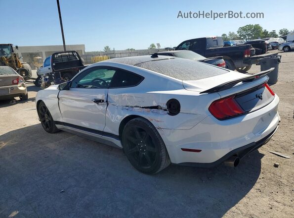 1FA6P8TH9L5161644 2020 FORD MUSTANG White Trasero izquierdo