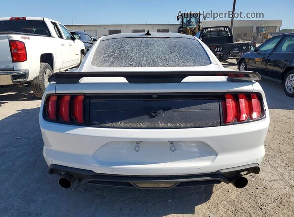 1FA6P8TH9L5161644 2020 FORD MUSTANG White Vista trasera