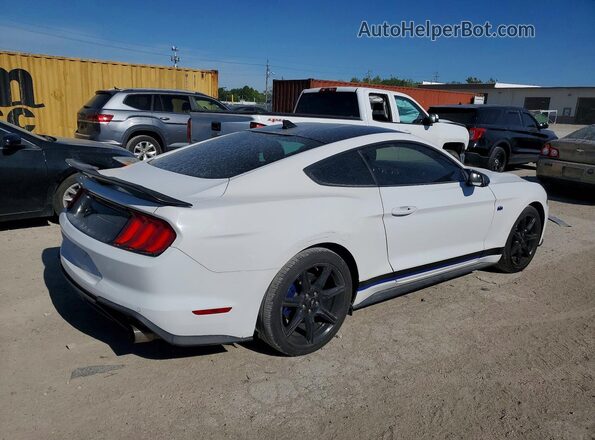 1FA6P8TH9L5161644 2020 FORD MUSTANG White Trasero derecho