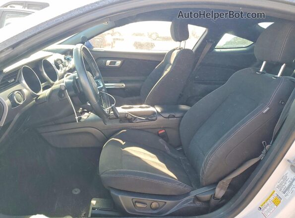 1FA6P8TH9L5161644 2020 FORD MUSTANG White Vista interior delantera