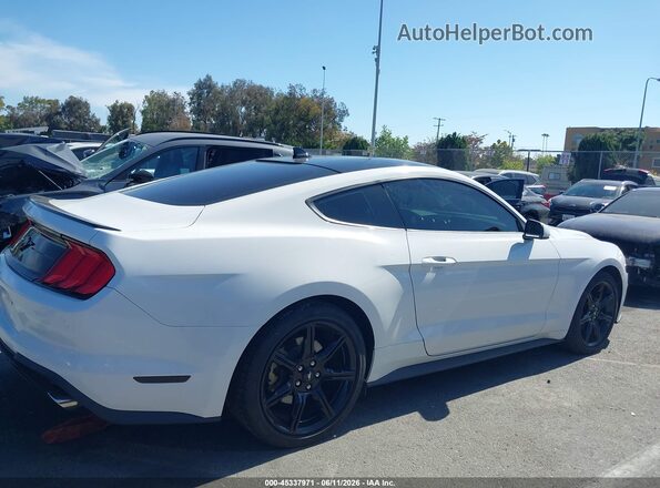 1FA6P8TH9L5181893 2020 FORD MUSTANG White ხელსაწყოთა პანელის ხედი